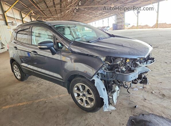 MAJ3P1TE2JC232238 2018 FORD ECOSPORT Gray Przód prawy
