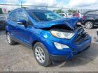 2018 Ford Ecosport Se Blue vin: MAJ3P1TE2JC242168
