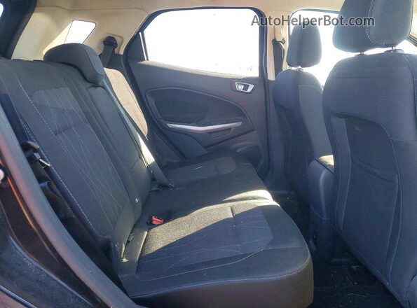 MAJ3P1TE3JC232135 2018 FORD ECOSPORT Black უკანა სალონის ხედი