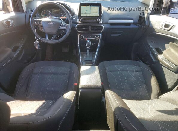 MAJ3P1TE3JC232135 2018 FORD ECOSPORT Black წინა პანელის ხედი