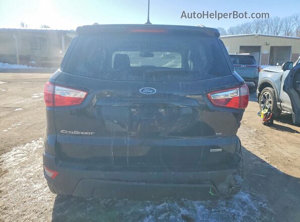 MAJ3P1TE3JC232135 2018 FORD ECOSPORT Black უკანა ხედი