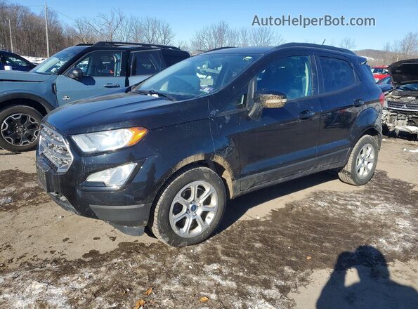 MAJ3P1TE3JC232135 2018 FORD ECOSPORT Black წინა მარცხენა ხედი სამი მეოთხედიდან