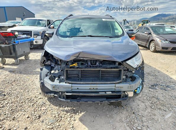 MAJ3P1TE7JC195302 2018 FORD ECOSPORT Gray Vista frontal