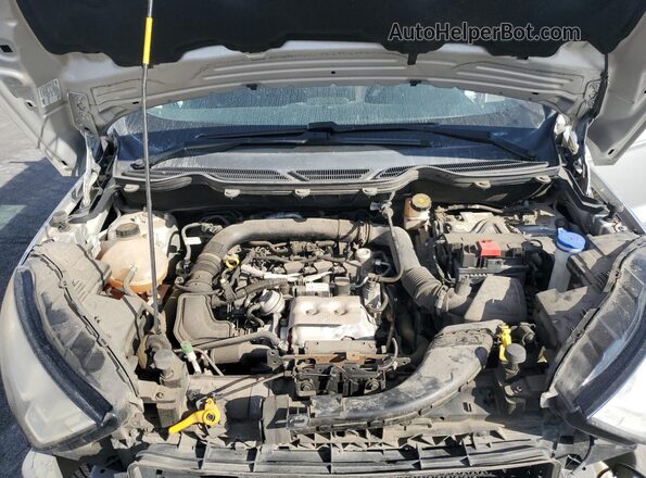 MAJ3P1TE9JC183894 2018 FORD ECOSPORT Silver Widok komory silnika