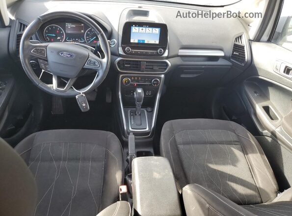 MAJ3P1TE9JC183894 2018 FORD ECOSPORT Silver Widok deski rozdzielczej