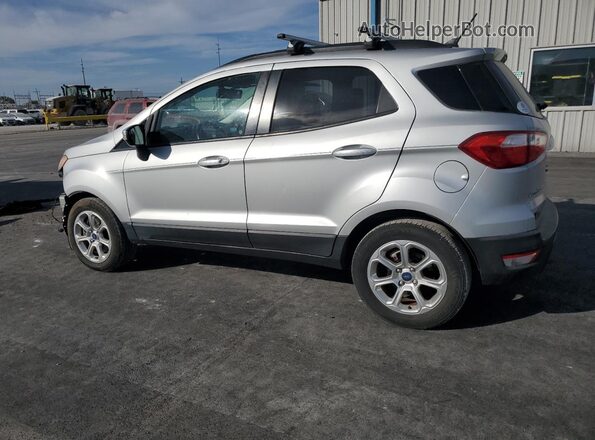 MAJ3P1TE9JC183894 2018 FORD ECOSPORT Silver Tył lewy