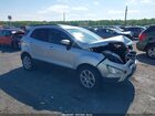 2018 Ford Ecosport Se Silver vin: MAJ3P1TEXJC217809