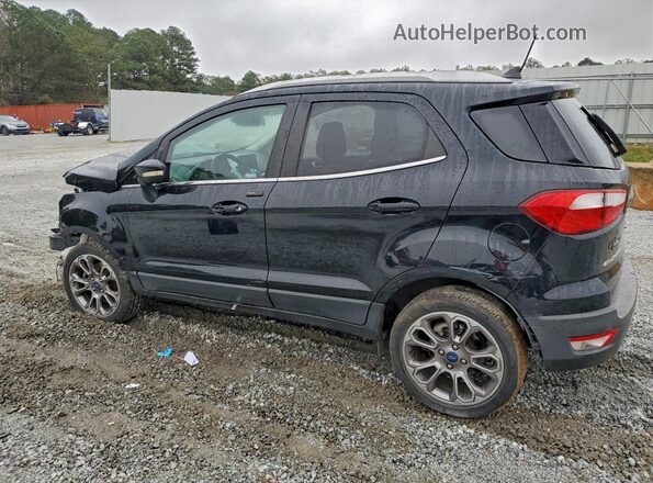 MAJ3P1VE0JC184297 2018 FORD ECOSPORT Black Задня ліва чверть