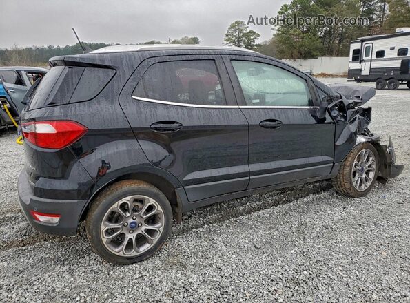 MAJ3P1VE0JC184297 2018 FORD ECOSPORT Black Задня права чверть