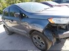 2019 Ford Ecosport S Gray vin: MAJ3S2FE0KC295372