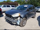 2019 Ford Ecosport S Gray vin: MAJ3S2FE0KC295372
