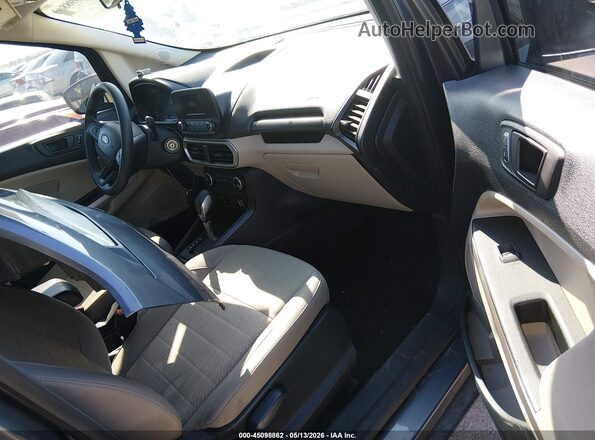 MAJ3S2FE0KC295372 2019 FORD ECOSPORT Gray Vista interior delantera