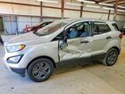 2021 Ford Ecosport S Silver vin: MAJ3S2FE0MC441224