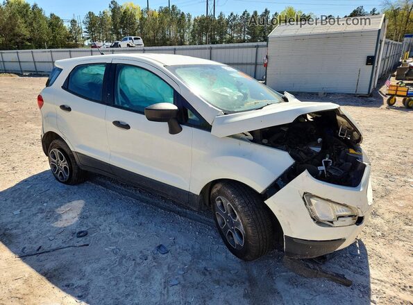 MAJ3S2FE3LC366193 2020 FORD ECOSPORT White Передня права чверть