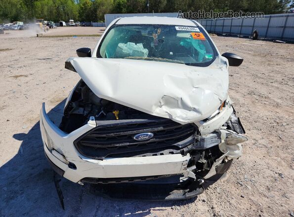 MAJ3S2FE3LC366193 2020 FORD ECOSPORT White Вид спереду