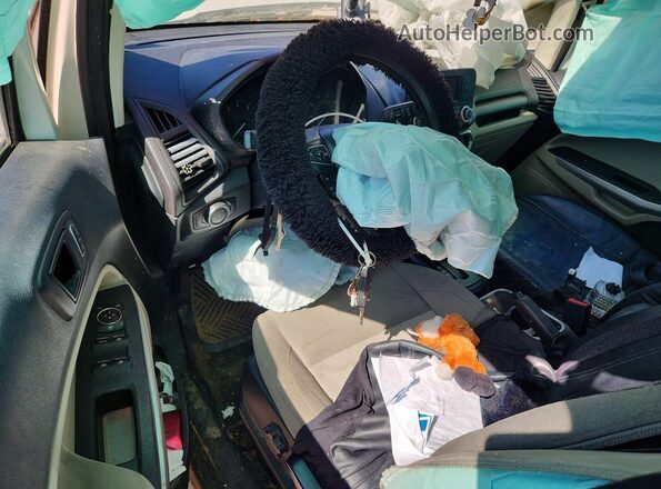 MAJ3S2FE3LC366193 2020 FORD ECOSPORT White Вид панелі приладів