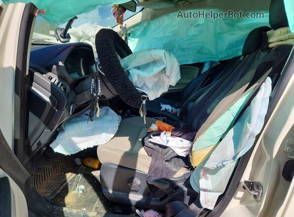 MAJ3S2FE3LC366193 2020 FORD ECOSPORT White Вид салону спереду