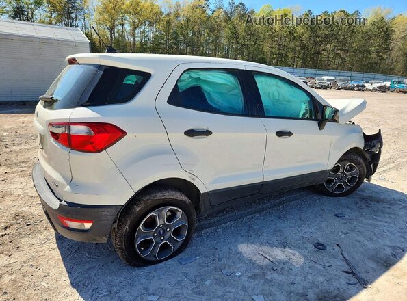 MAJ3S2FE3LC366193 2020 FORD ECOSPORT White Задня права чверть