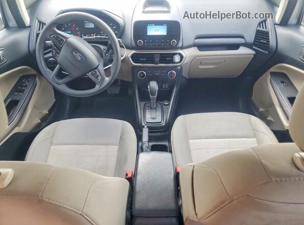 MAJ3S2FE4MC450685 2021 FORD ECOSPORT White Vista del salpicadero