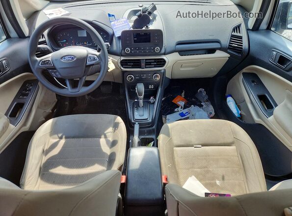 MAJ3S2FE5LC379012 2020 FORD ECOSPORT Silver Widok deski rozdzielczej