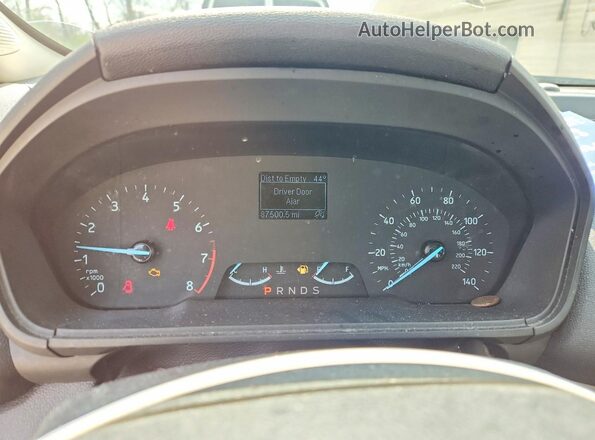 MAJ3S2FE5LC379012 2020 FORD ECOSPORT Silver Widok zestawu wskaźników