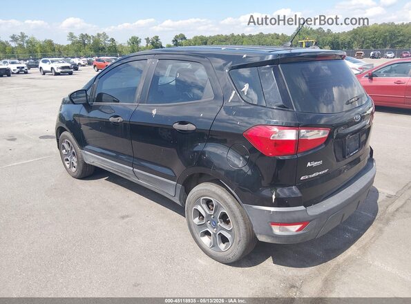 MAJ3S2FE6KC306987 2019 FORD ECOSPORT Черный Задняя левая четверть