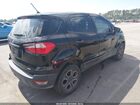 2019 Ford Ecosport S Черный vin: MAJ3S2FE6KC306987