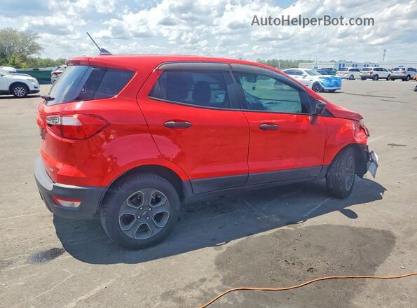 MAJ3S2FE6LC347752 2020 FORD ECOSPORT Red Tył prawy