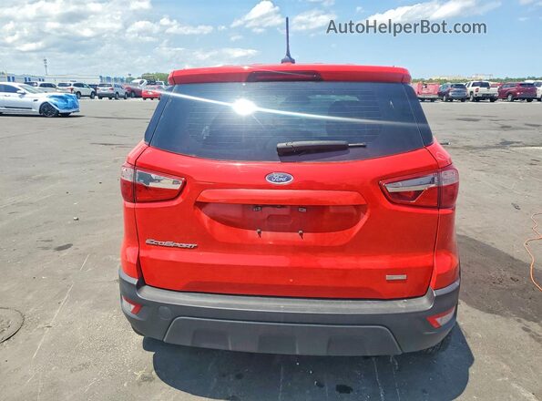 MAJ3S2FE6LC347752 2020 FORD ECOSPORT Red Widok z tyłu