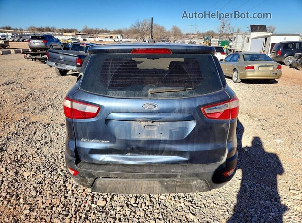 MAJ3S2FE7MC454228 2021 FORD ECOSPORT Blue Vista trasera
