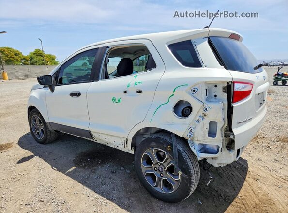 MAJ3S2FE8MC452875 2021 FORD ECOSPORT White უკანა მარცხენა