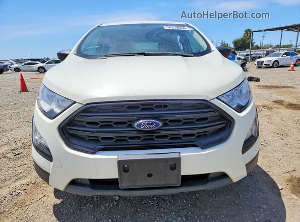 MAJ3S2FE8MC452875 2021 FORD ECOSPORT White წინა ხედი
