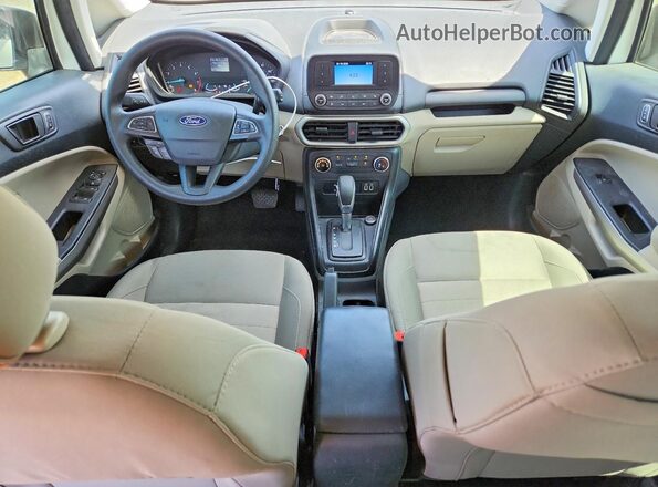 MAJ3S2FE8MC452875 2021 FORD ECOSPORT White წინა პანელის ხედი