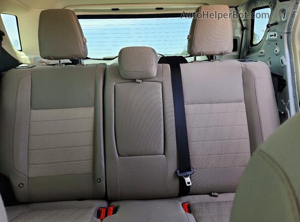 MAJ3S2FE8MC452875 2021 FORD ECOSPORT White უკანა სავარძლების ხედი