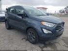 2021 Ford Ecosport S Gray vin: MAJ3S2FEXMC407565