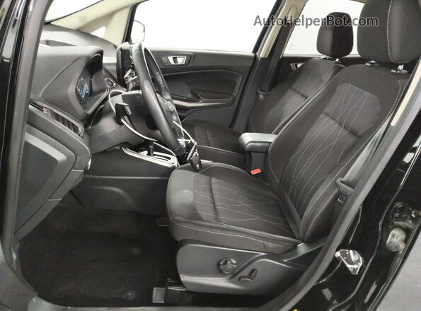 MAJ3S2GE0KC304487 2019 FORD ECOSPORT Black Vista interior delantera