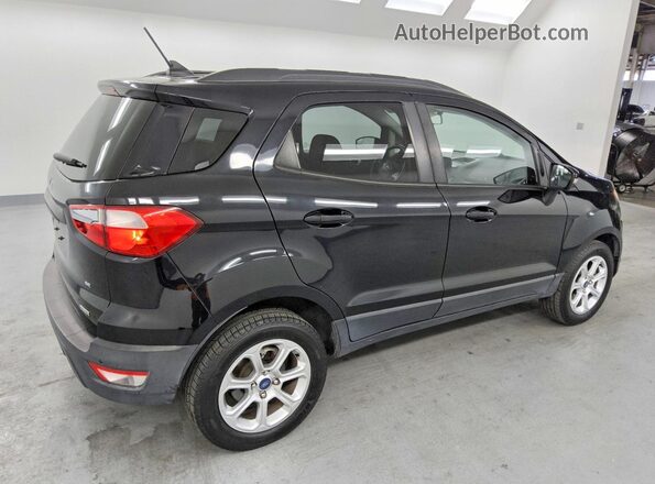MAJ3S2GE0KC304487 2019 FORD ECOSPORT Black Trasero derecho