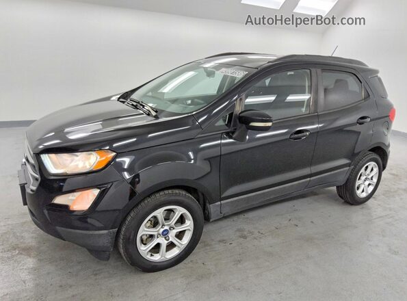 MAJ3S2GE0KC304487 2019 FORD ECOSPORT Black Vista tres cuartos delantera izquierda
