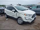 2020 Ford Ecosport Se White vin: MAJ3S2GE0LC330525
