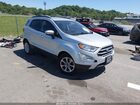 2019 Ford Ecosport Se Gray vin: MAJ3S2GE1KC288252