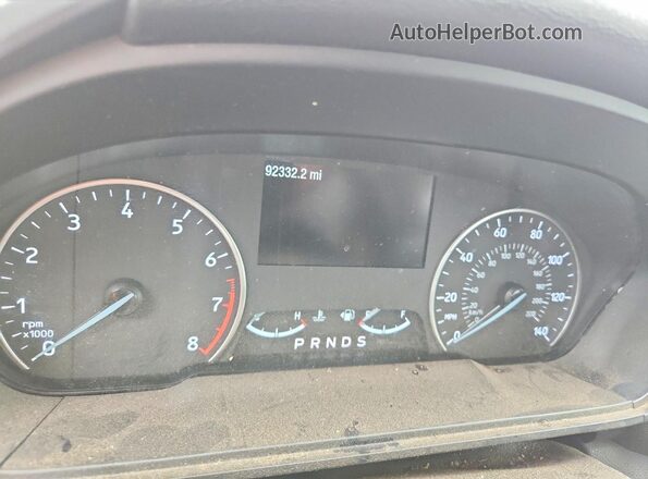 MAJ3S2GE2LC345396 2020 FORD ECOSPORT Beige Widok zestawu wskaźników