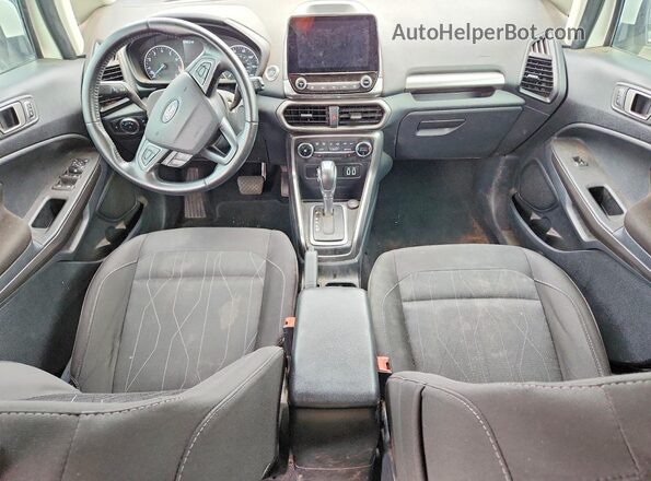 MAJ3S2GE2LC345396 2020 FORD ECOSPORT Beige Widok deski rozdzielczej