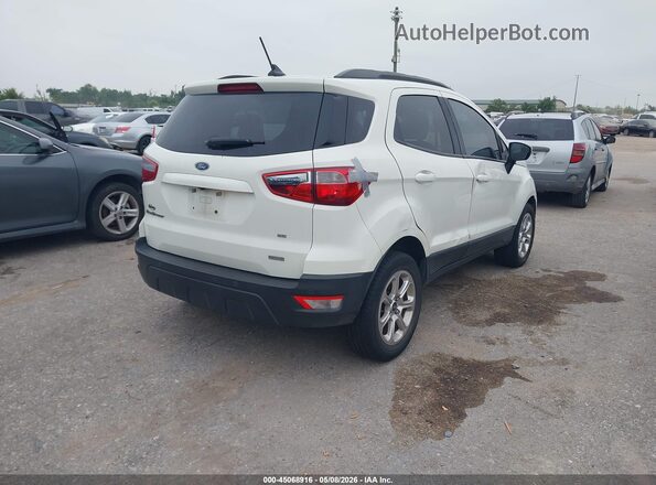 MAJ3S2GE4LC328146 2020 FORD ECOSPORT White Trasero derecho
