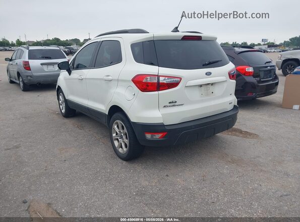 MAJ3S2GE4LC328146 2020 FORD ECOSPORT White Trasero izquierdo