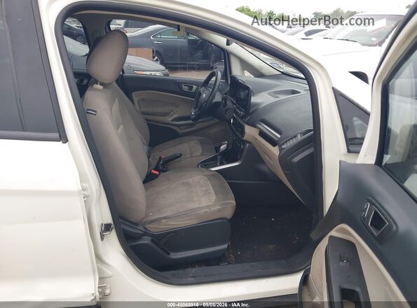 MAJ3S2GE4LC328146 2020 FORD ECOSPORT White Vista interior delantera