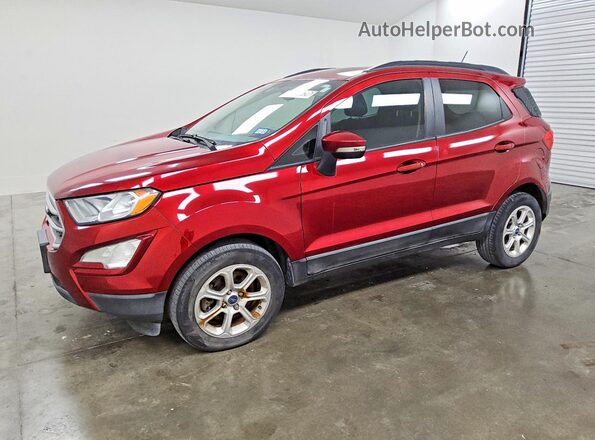 MAJ3S2GE4LC337638 2020 FORD ECOSPORT Красный Передняя левая четверть