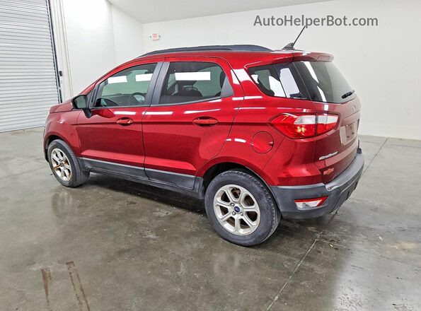 MAJ3S2GE4LC337638 2020 FORD ECOSPORT Красный Задняя левая четверть
