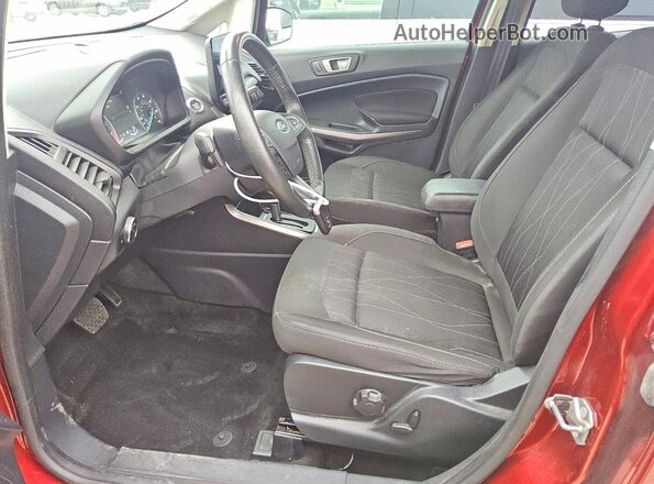 MAJ3S2GE4LC337638 2020 FORD ECOSPORT Красный Вид салона спереди