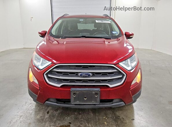 MAJ3S2GE4LC337638 2020 FORD ECOSPORT Красный Вид спереди