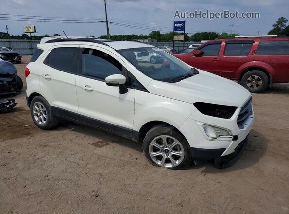 MAJ3S2GE4LC339907 2020 FORD ECOSPORT White Delantero derecho